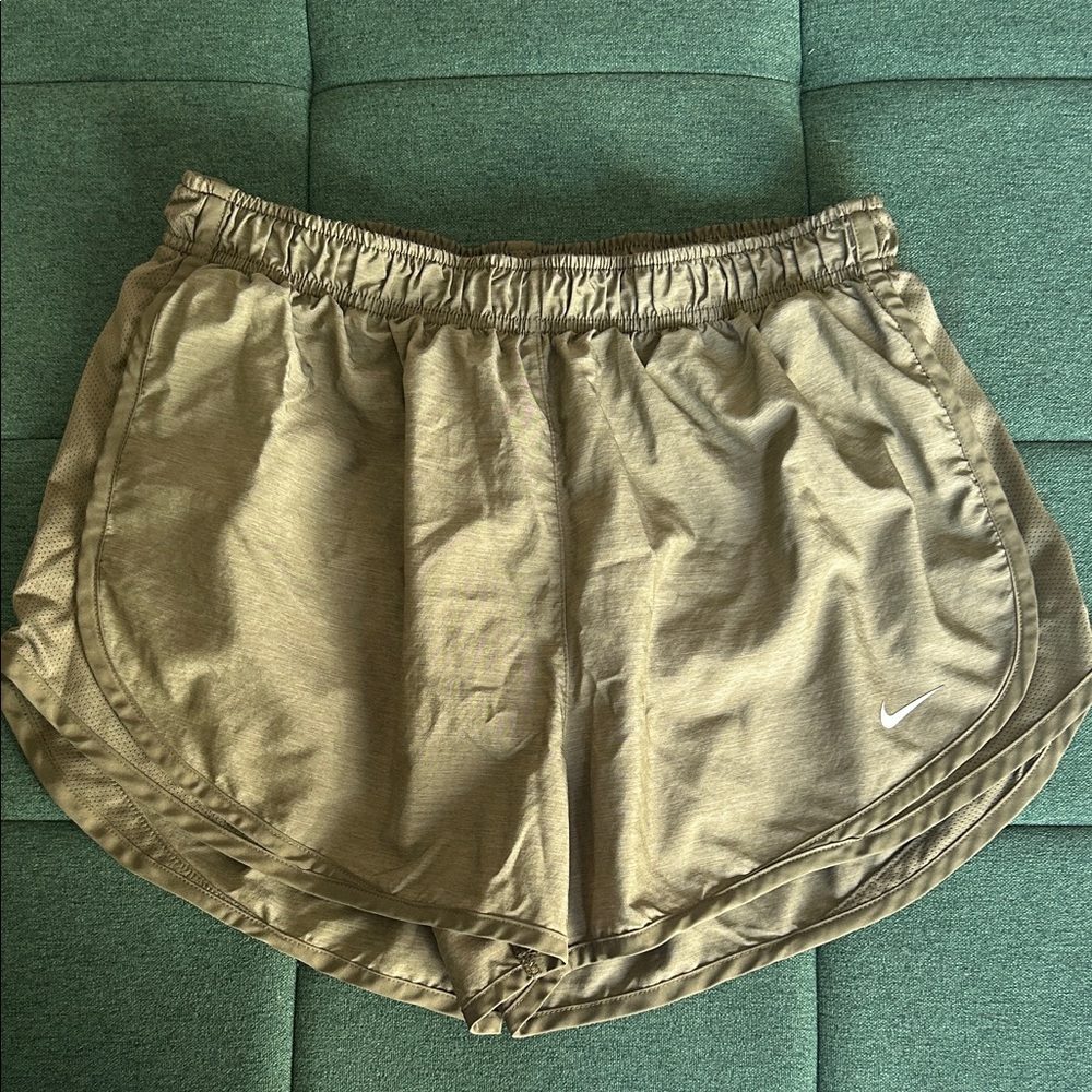 Nike Women's Athletic Shorts in Army Green